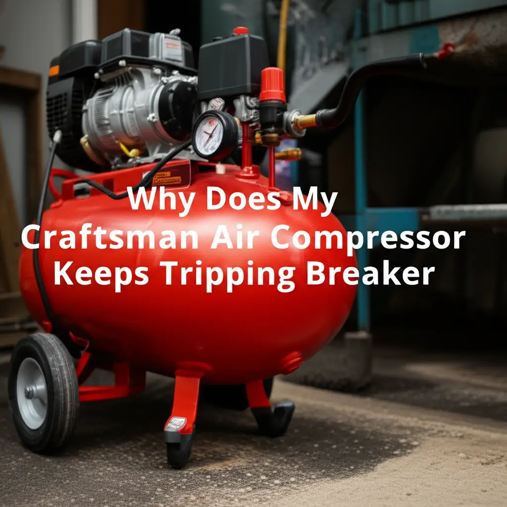 Is your Craftsman air compressor keeps tripping breaker? Uncover common reasons like motor overload, wiring problems, and circuit issues. Learn simple fixes.