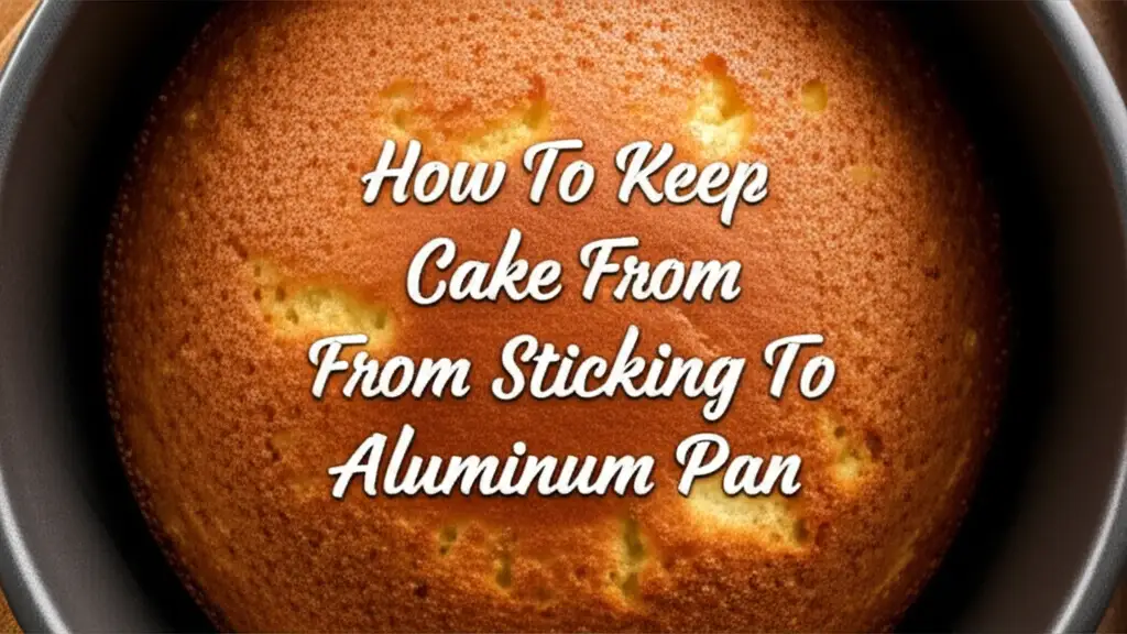 How To Keep Cake From Sticking To Aluminum Pan