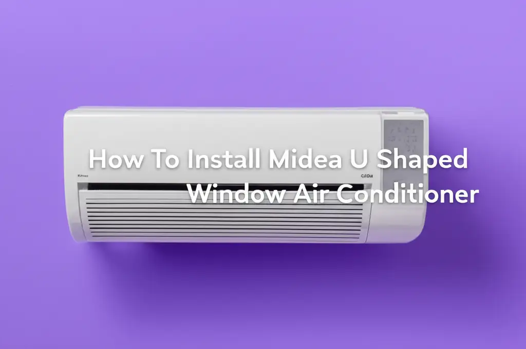 How To Install Midea U Shaped Window Air Conditioner