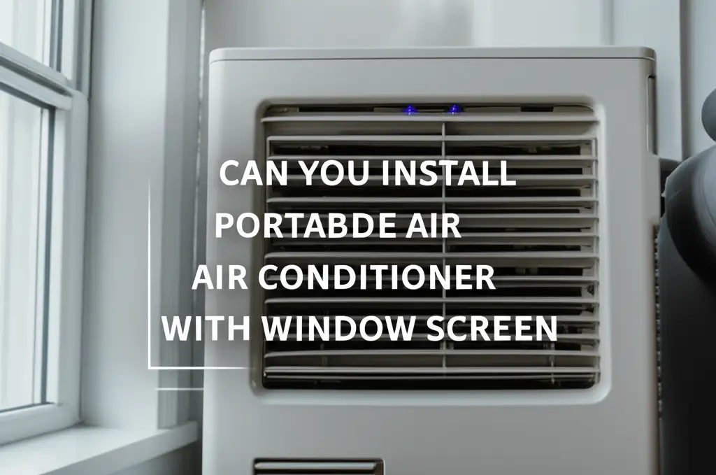 Can You Install Portable Air Conditioner With Window Screen