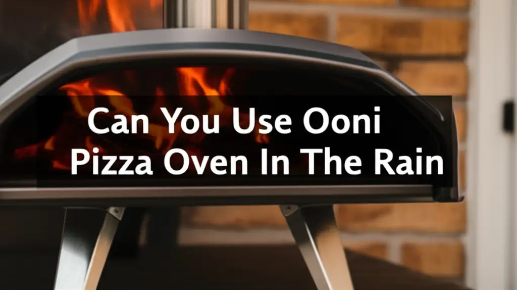 Can You Use Ooni Pizza Oven In The Rain