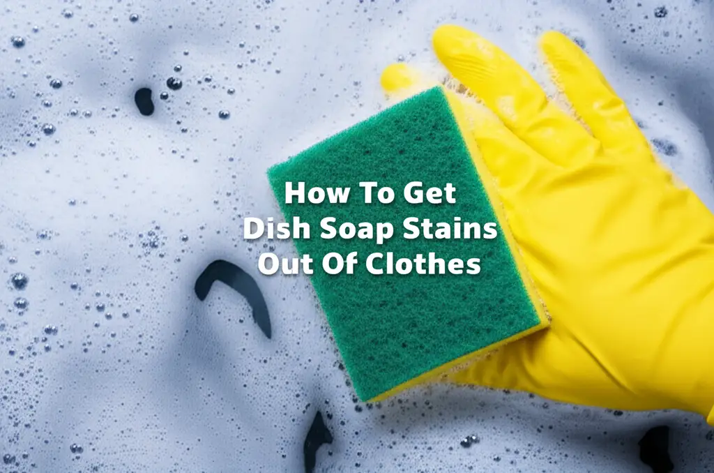 How To Get Dish Soap Stains Out Of Clothes