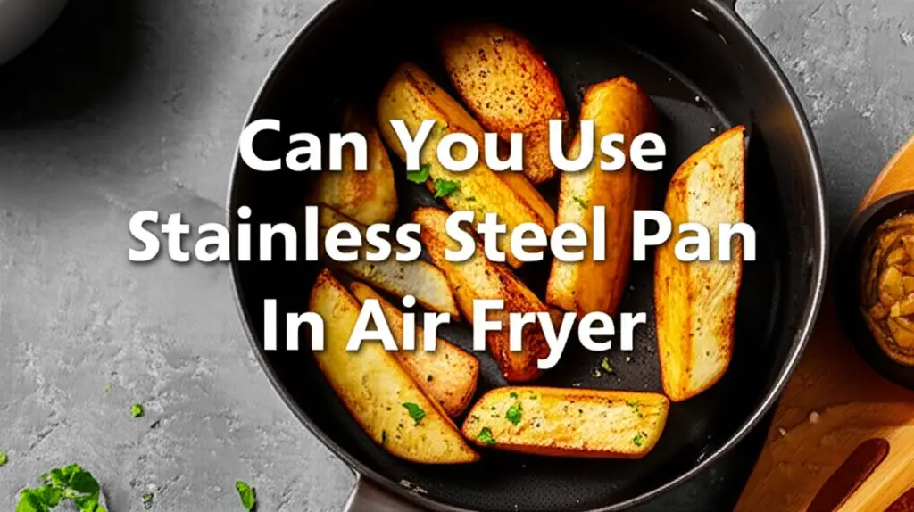 Can You Use Stainless Steel Pan In Air Fryer