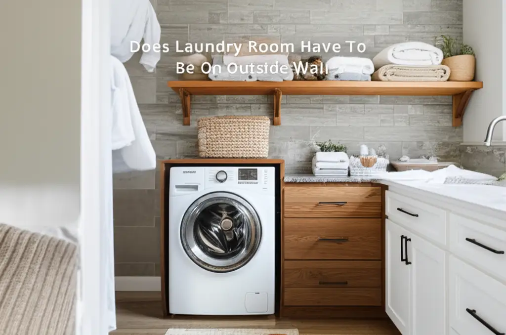 Does Laundry Room Have To Be On Outside Wall