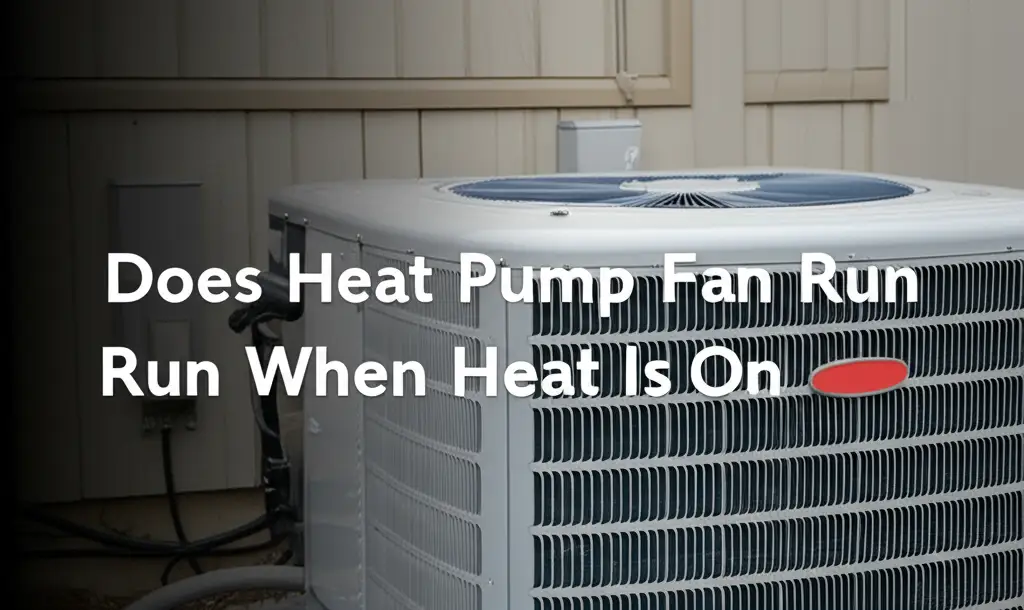 Does Heat Pump Fan Run When Heat Is On