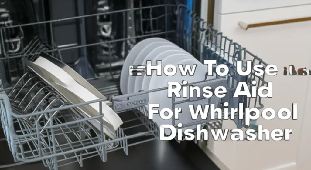 How To Use The Rinse Aid For Whirlpool Dishwasher