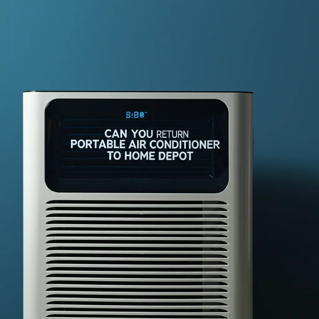 Can You Return Portable Air Conditioner To Home Depot