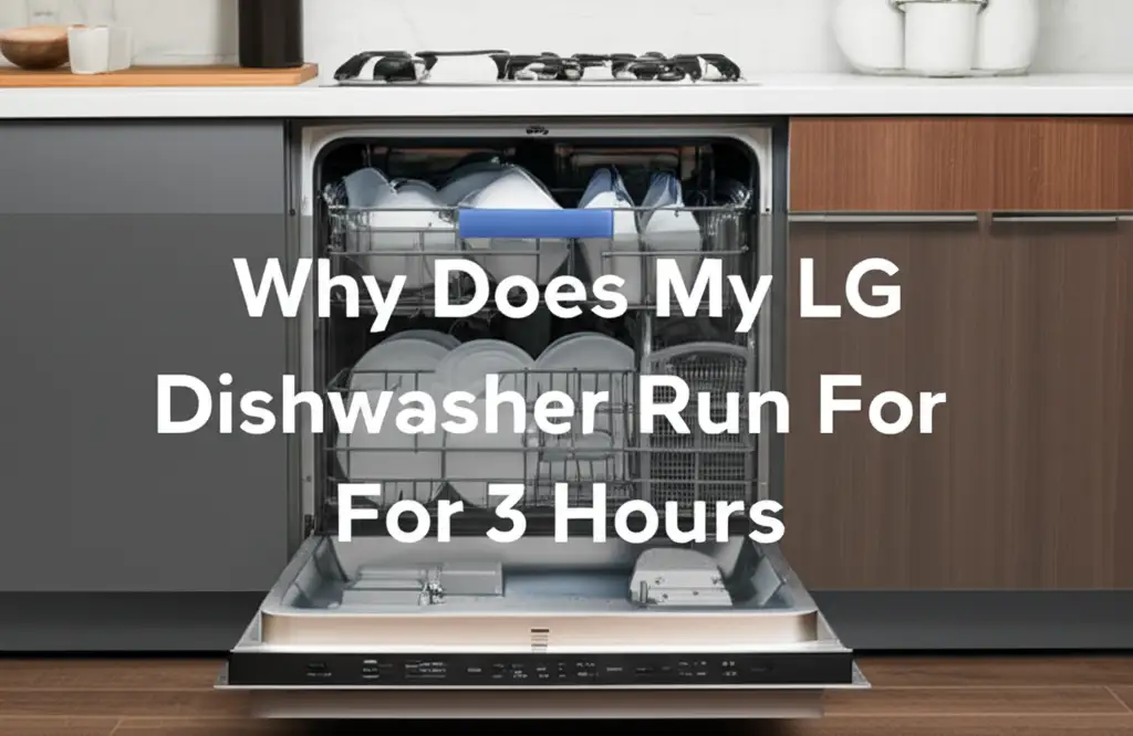 Why Does My Lg Dishwasher Run For 3 Hours