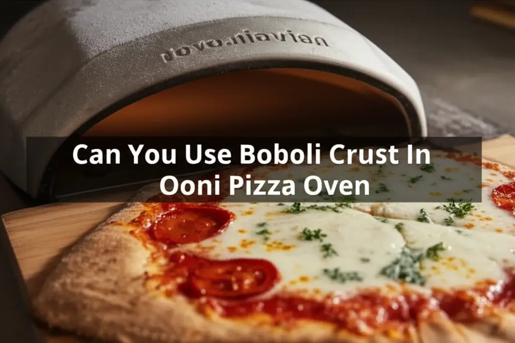 Can You Use Boboli Crust In Ooni Pizza Oven