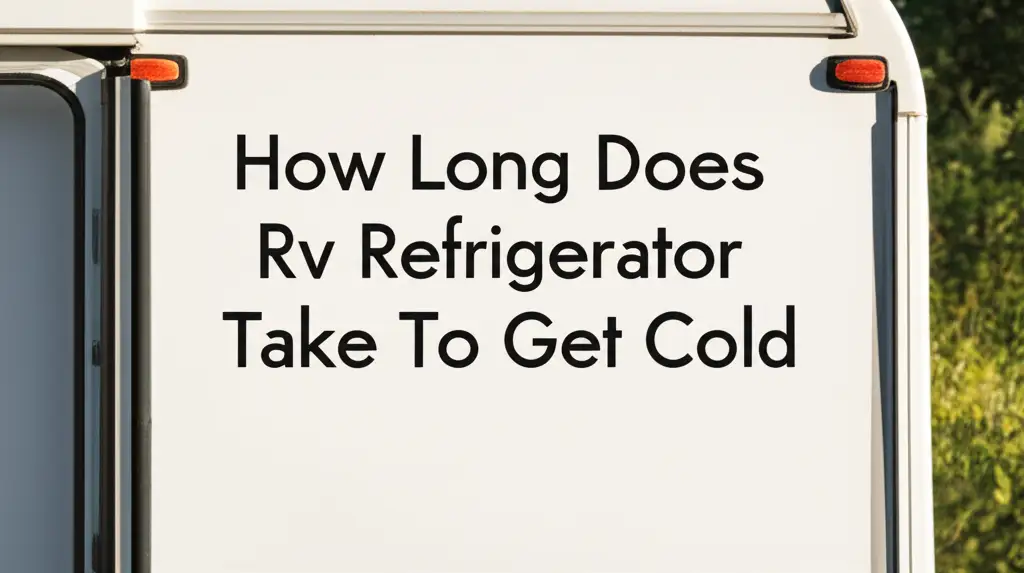 Understand how long your RV refrigerator takes to get cold. Learn about factors, types, and tips for efficient cooling in your RV.