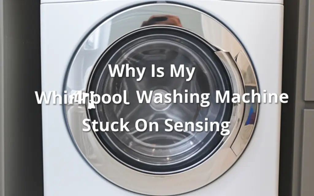 Why Is My Whirlpool Washing Machine Stuck On Sensing