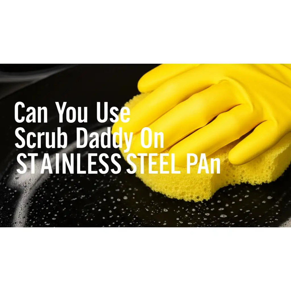Can You Use Scrub Daddy On Stainless Steel Pan
