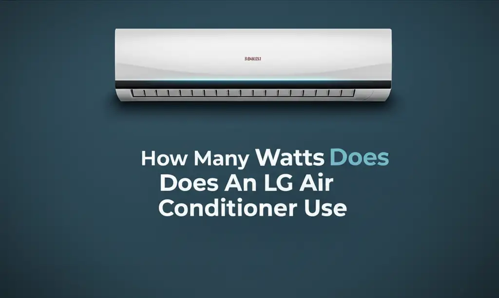 How Many Watts Does An Lg Air Conditioner Use