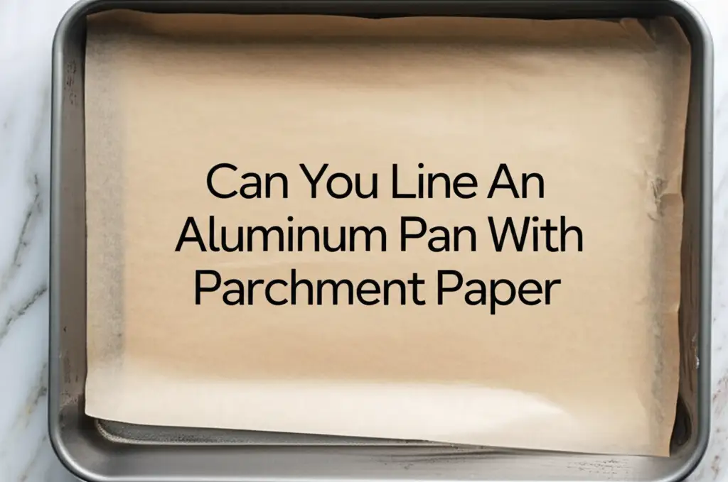 Can You Line An Aluminum Pan With Parchment Paper