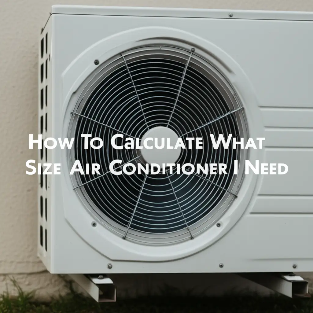 How To Calculate What Size Air Conditioner I Need