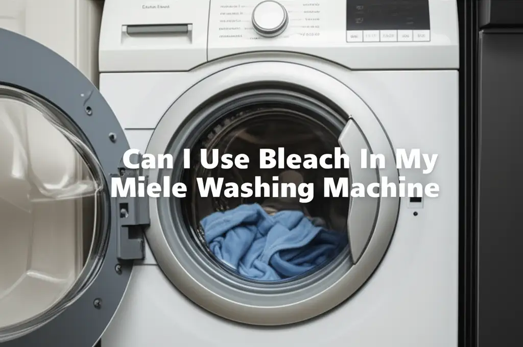 Can I Use Bleach In My Miele Washing Machine