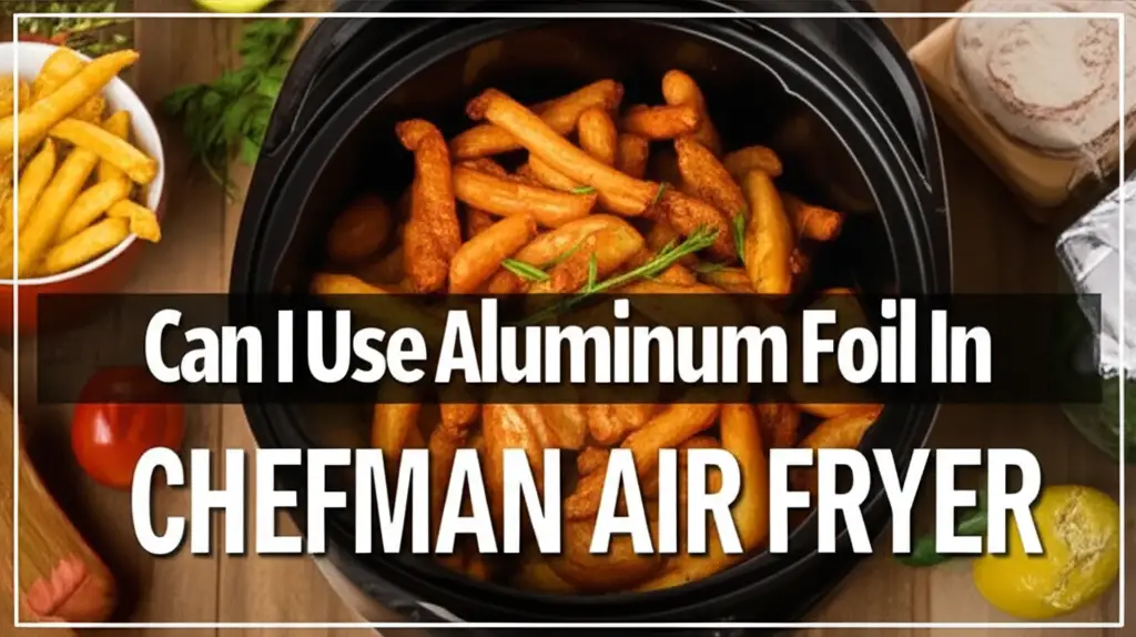 Can I Use Aluminum Foil In Chefman Air Fryer