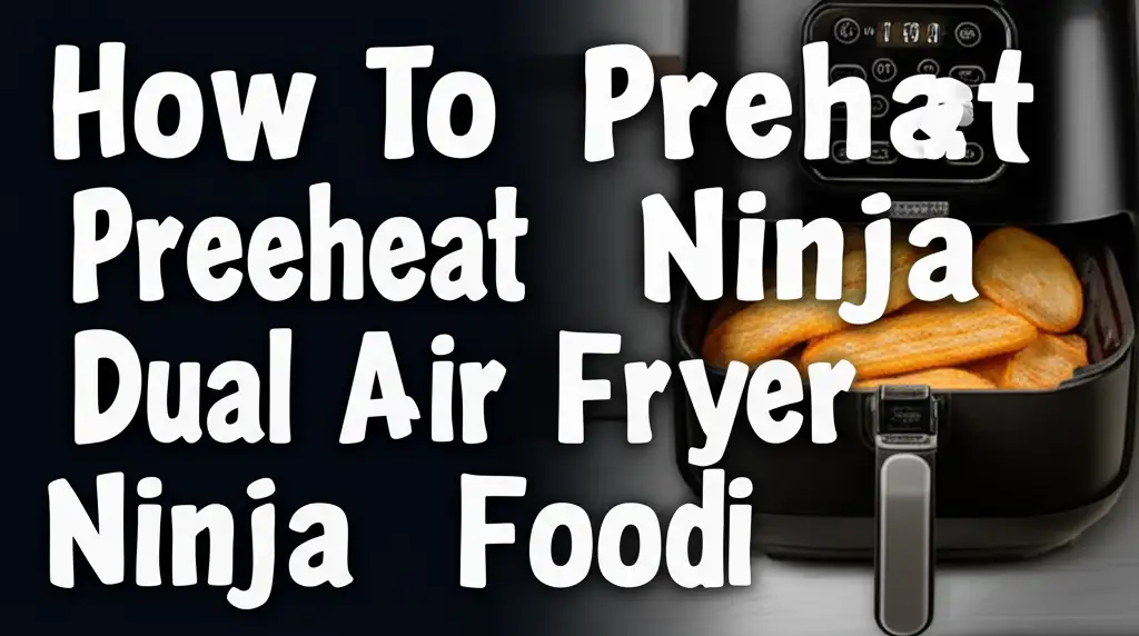 How To Preheat Ninja Dual Air Fryer Ninja Foodi