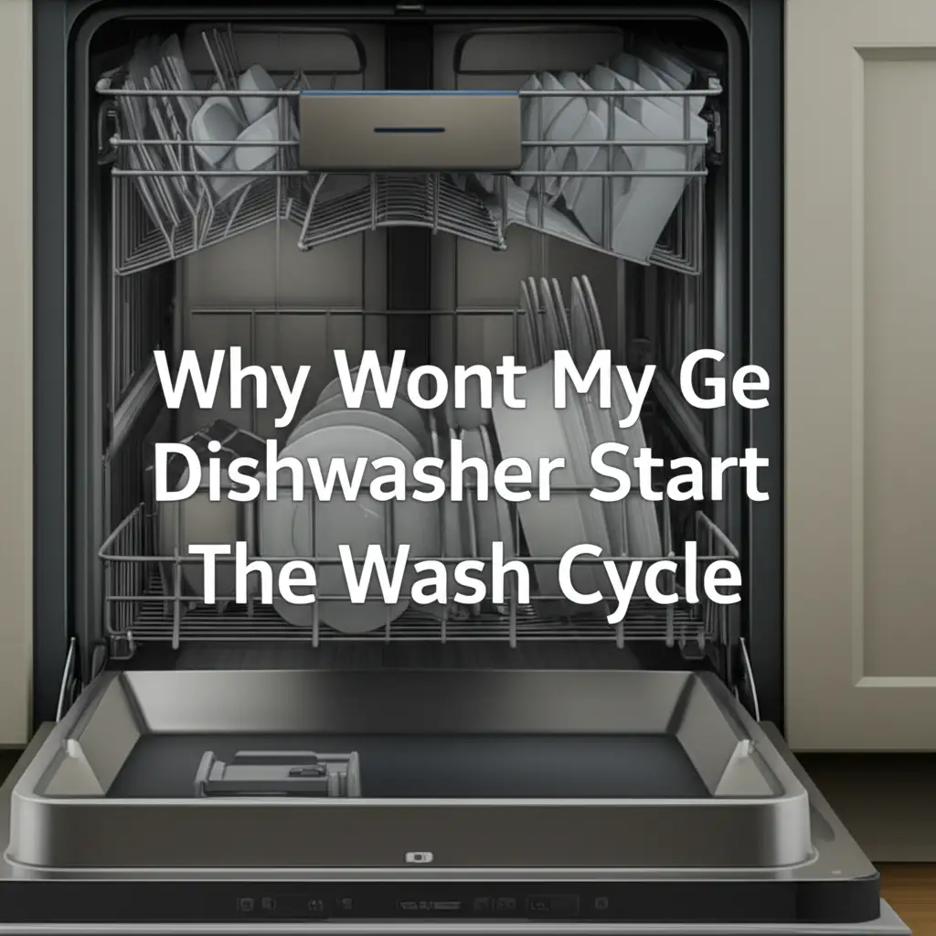 Is your GE dishwasher not starting its wash cycle? Discover common reasons from power issues to door latch problems and learn simple troubleshooting steps to get it running again.