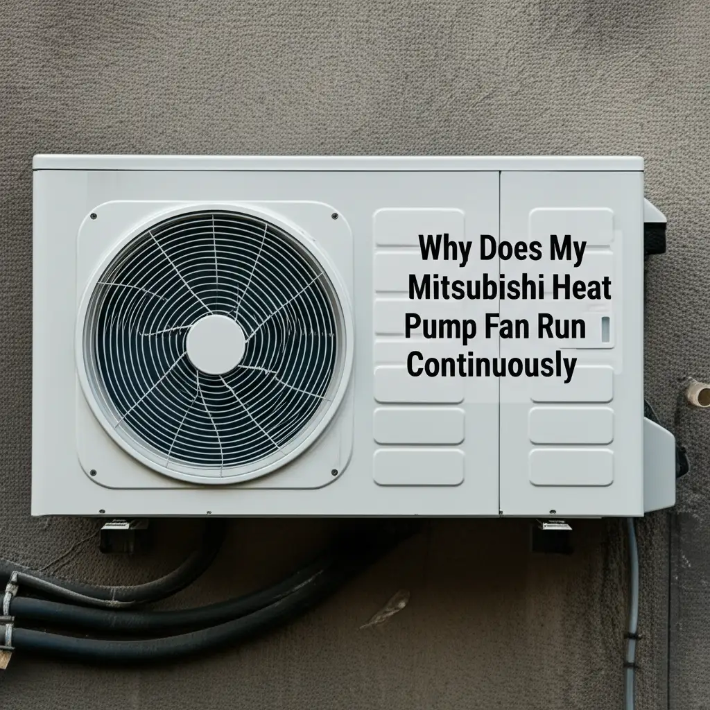 Why Does My Mitsubishi Heat Pump Fan Run Continuously