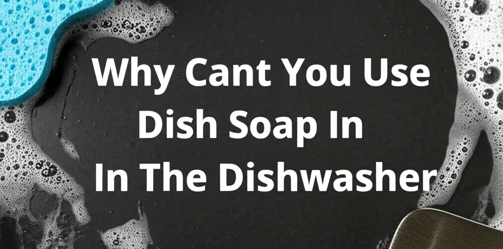 Why Cant You Use Dish Soap In The Dishwasher