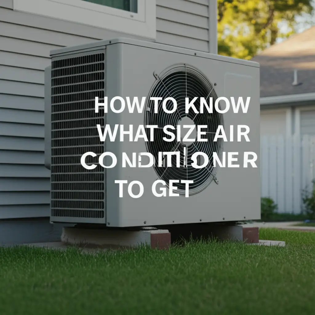 How To Know What Size Air Conditioner To Get