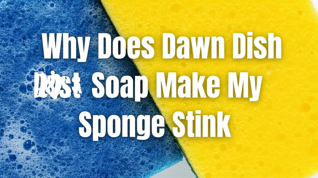 Why Does Dawn Dish Soap Make My Sponge Stink