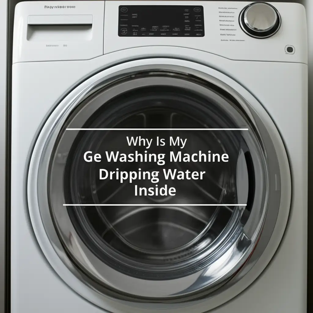 Why Is My Ge Washing Machine Dripping Water Inside