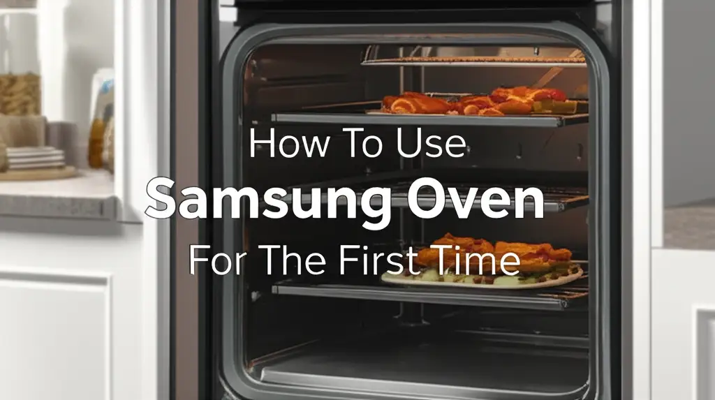 How To Use Samsung Oven For The First Time