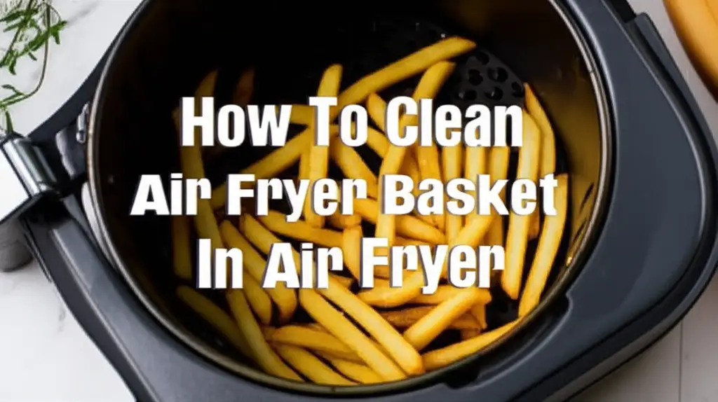How To Clean Air Fryer Basket In Air Fryer