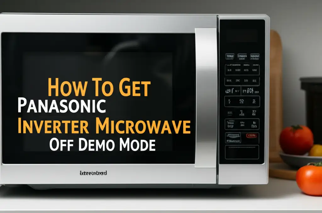 How To Get Panasonic Inverter Microwave Off Demo Mode
