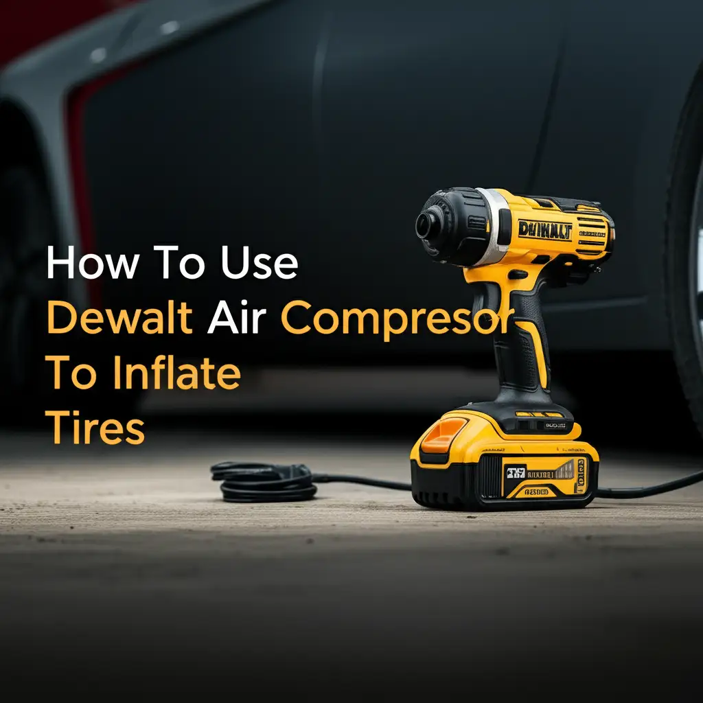 How To Use Dewalt Air Compressor To Inflate Tires