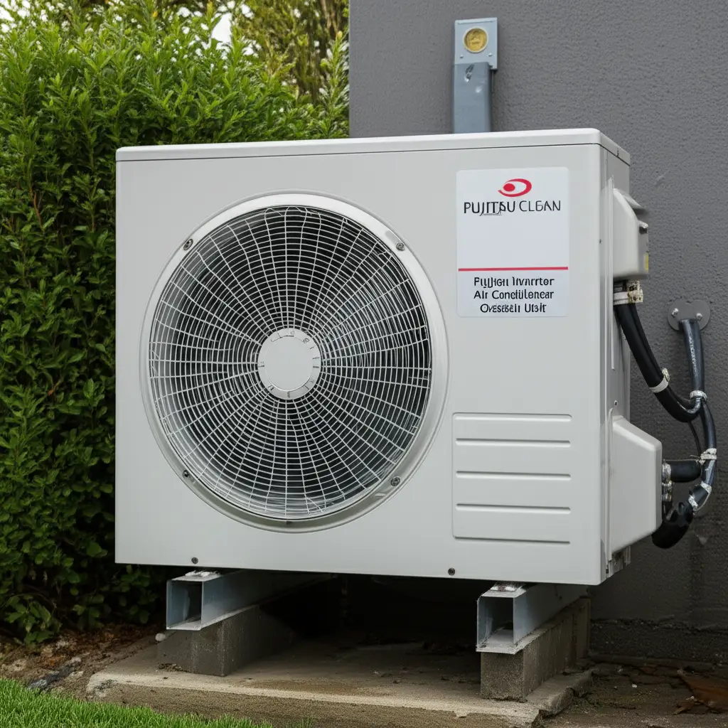 How To Clean Fujitsu Inverter Air Conditioner Outside Unit