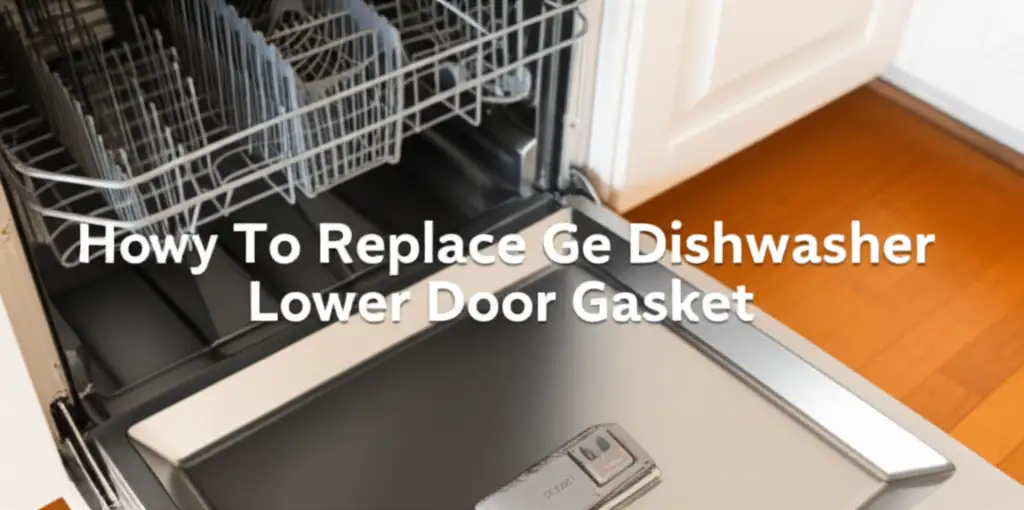 How To Replace Ge Dishwasher Lower Door Gasket