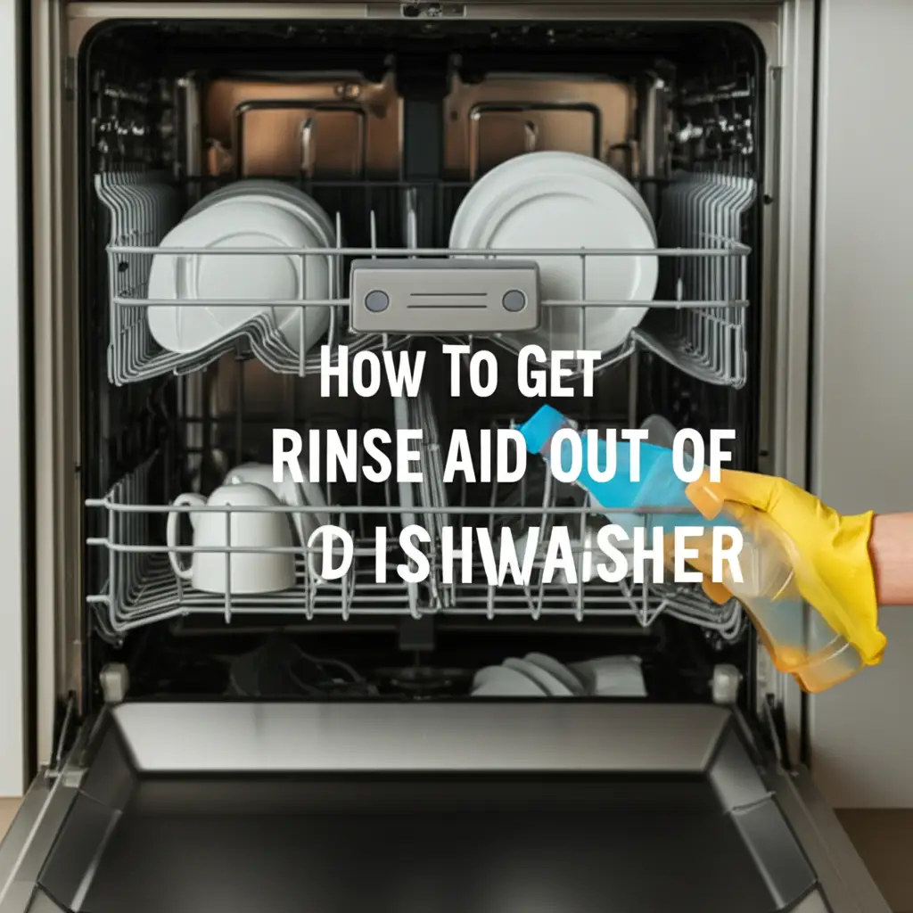 How To Get Rinse Aid Out Of Dishwasher