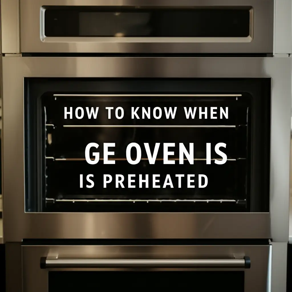 How To Know When Ge Oven Is Preheated