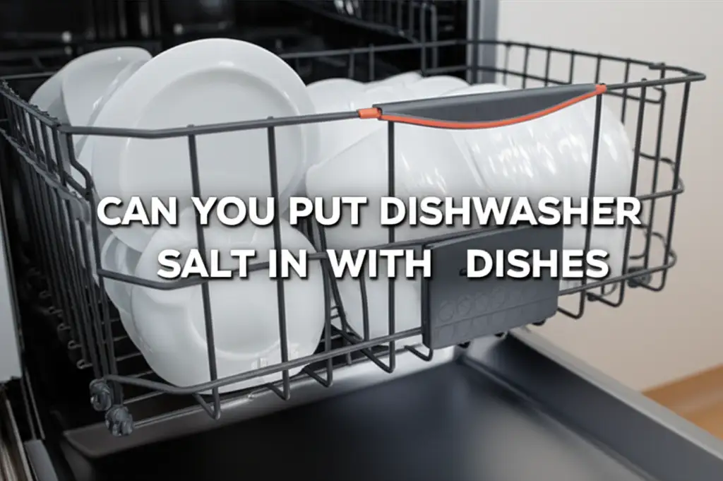 Can You Put Dishwasher Salt In With Dishes