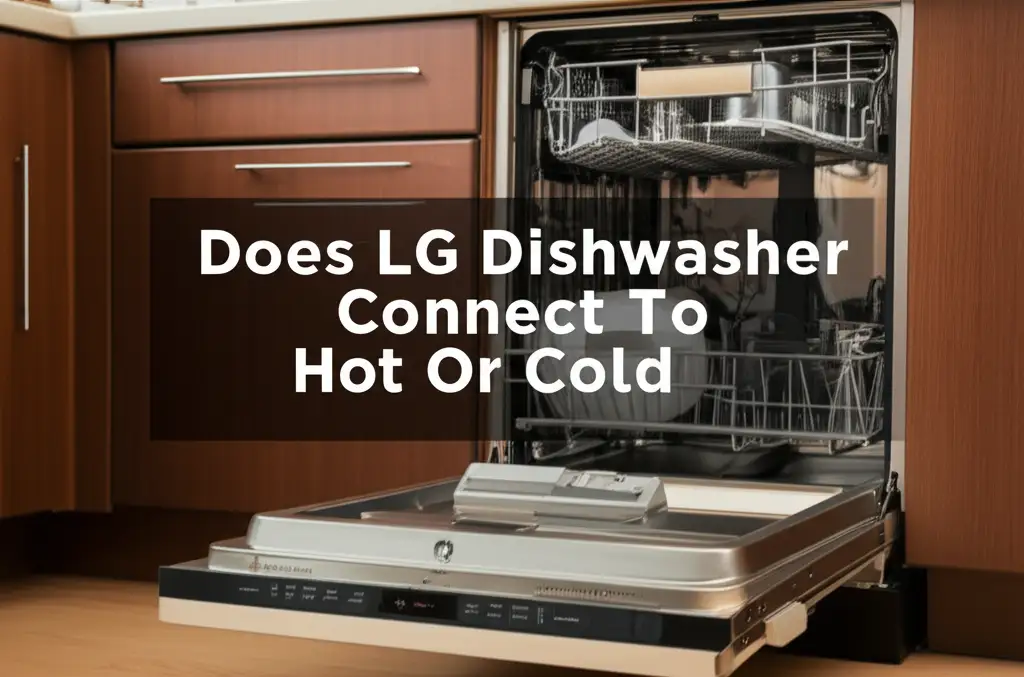 Does Lg Dishwasher Connect To Hot Or Cold