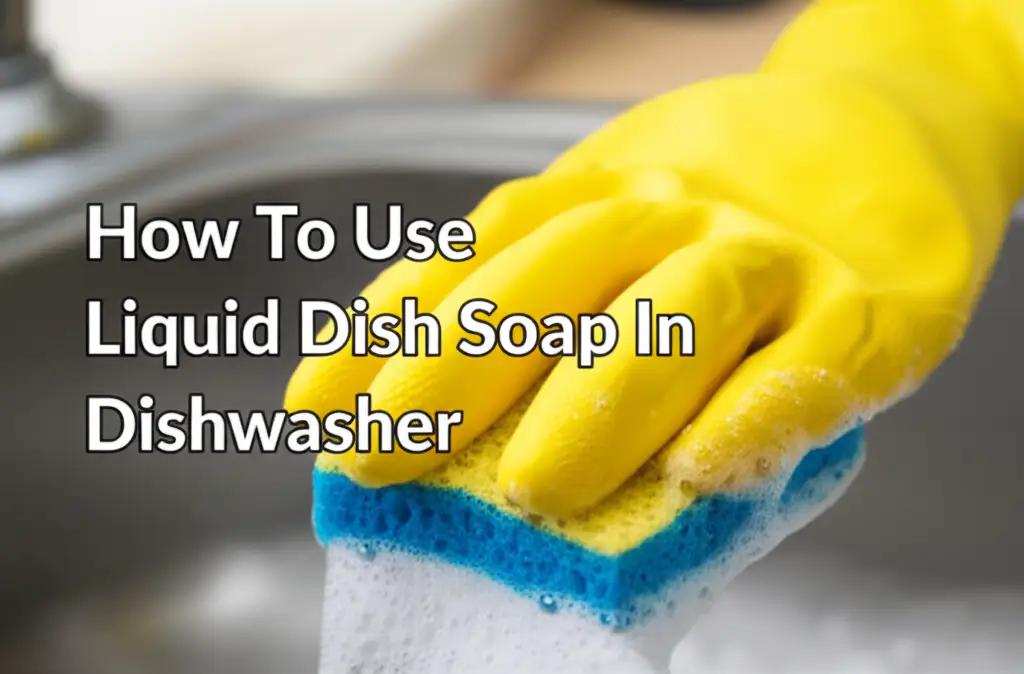 How To Use Liquid Dish Soap In Dishwasher