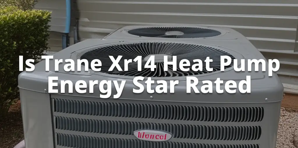 Is Trane Xr14 Heat Pump Energy Star Rated