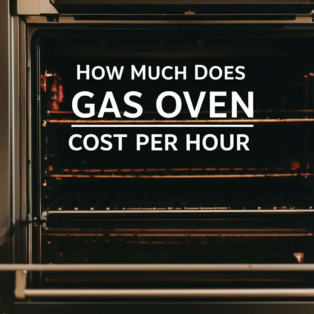 How Much Does Gas Oven Cost Per Hour