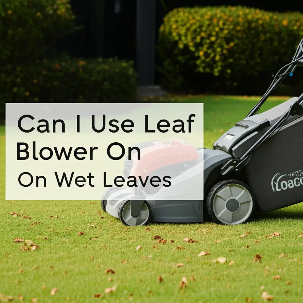 Can I Use Leaf Blower On Wet Leaves