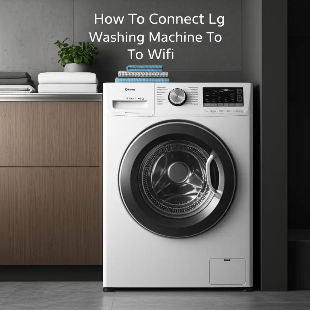 How To Connect Lg Washing Machine To Wifi