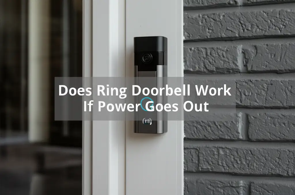 Does Ring Doorbell Work If Power Goes Out