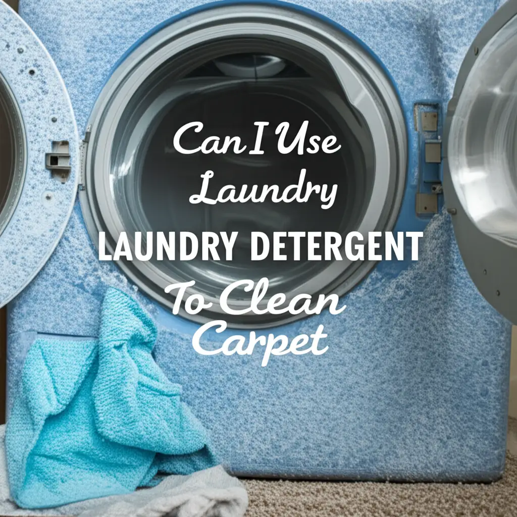 Can I Use Laundry Detergent To Clean Carpet