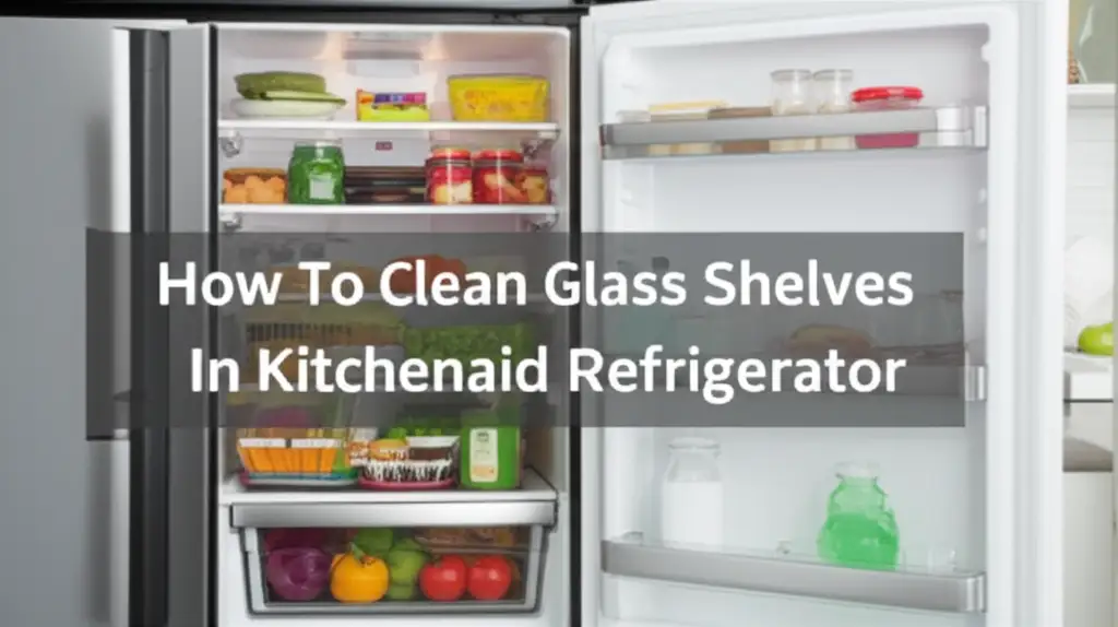 How To Clean Glass Shelves In Kitchenaid Refrigerator