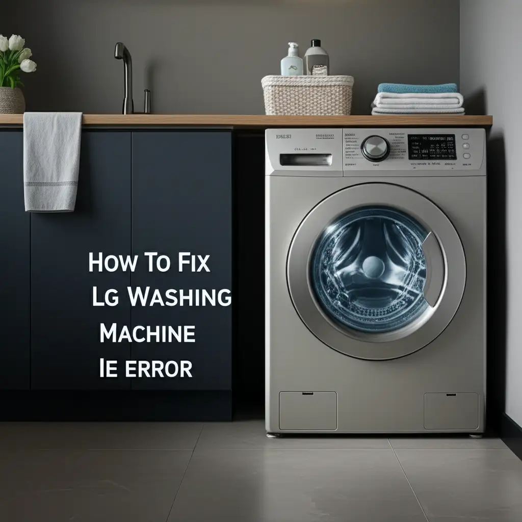 How To Fix Lg Washing Machine Ie Error