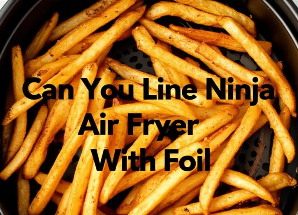 Can You Line Ninja Air Fryer With Foil