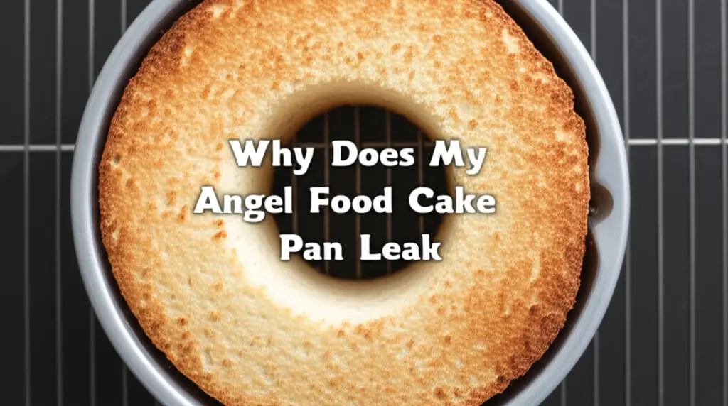 Why Does My Angel Food Cake Pan Leak