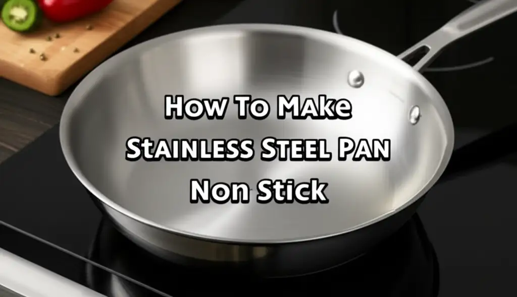 How To Make Stainless Steel Pan Non Stick